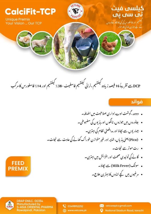 CalciFit - Feed Supplement for Livestock and Poultry
